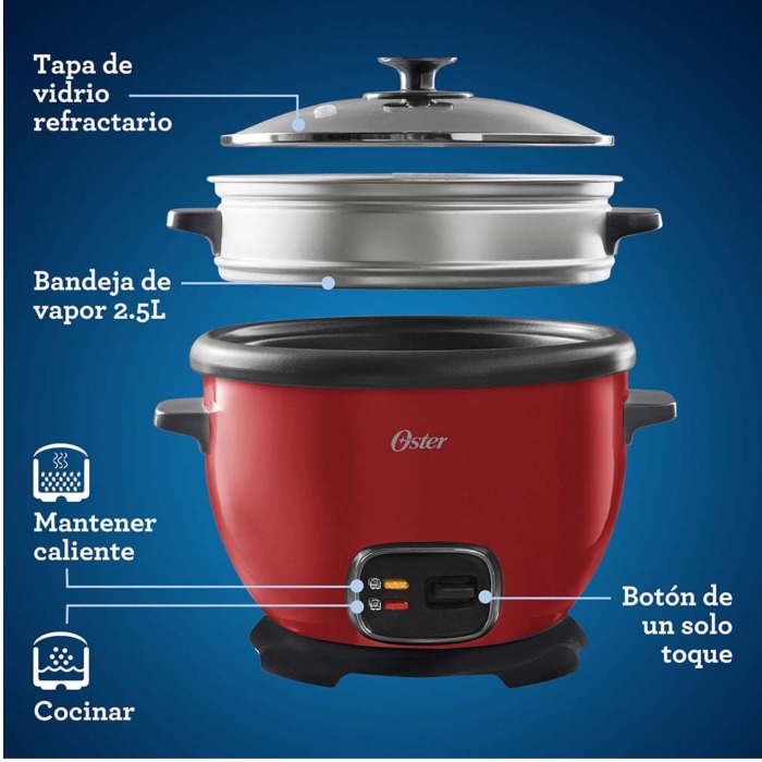 Olla Arrocera Oster Multiusos 2.2L CKSTRC5730R